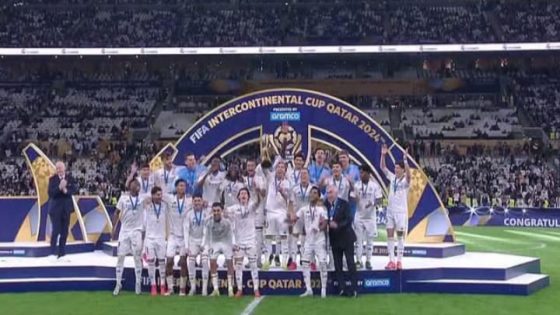 ريال مدريد يحرز كأس القارات للأندية بعد فوزه على باتشوكا المكسيكي بثلاثية نظيفة