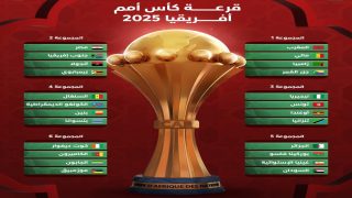 مجموعات متوازنة أفرزتها قرعة كأس إفريقيا المغرب 2025