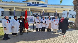 فاس..حملة جهوية للتوعية والتحسيس والكشف عن داء فقدان المناعة المكتسب التهاب الكبد الفيروسي نوع س و الزهري برواق التوعية بالغساني