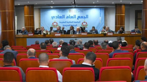 إنعقاد أشغال الجمع العام العادي للجامعة الملكية المغربية للرياضة المدرسية.