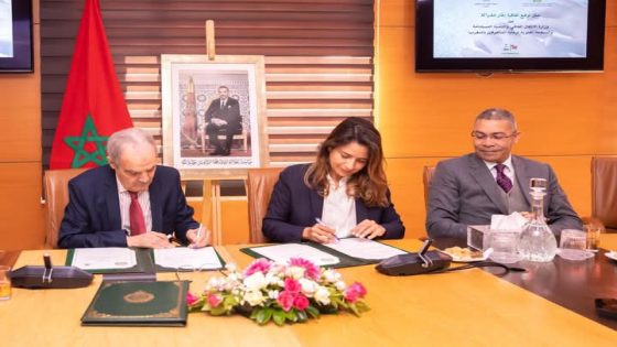 توقيع اتفاقية إطار للشراكة بين وزارة الانتقال الطاقي والتنمية المستدامة والمنظمة العلوية لرعاية المكفوفين.
