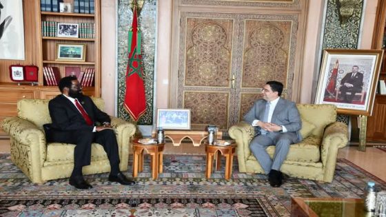 السيد بوريطة يستقبل رئيس لجنة الشؤون الخارجية ببرلمان جمهورية غانا