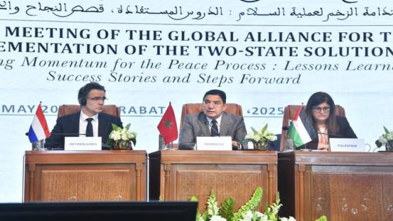 السيد بوريطة..المغرب يعتبر حل الدولتين المفتاح الأساسي لضمان أمن واستقرار المنطقة