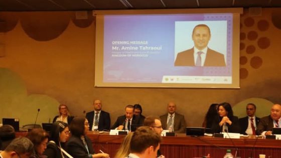 امين التهراوي يترأس ندوة رفيعة المستوى على هامش أشغال الدورة 78 لجمعية الصحة العالمية
