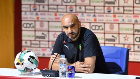 كرة القدم.. وليد الركراكي يكشف عن لائحة المنتخب الوطني لمواجهتي تونس والبنين الوديتين
