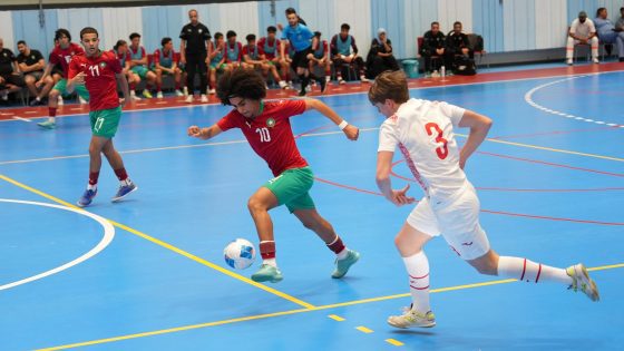 التعادل يحسم مباراة أشبال الفوتصال أمام المنتخب الإسباني
