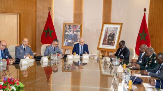 السيد لوديي يستقبل وزير الدولة وزير الدفاع بجمهورية كوت ديفوار