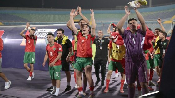 أشبال الأطلس يتأهلون الى نهائي كأس افريقيا للأمم.