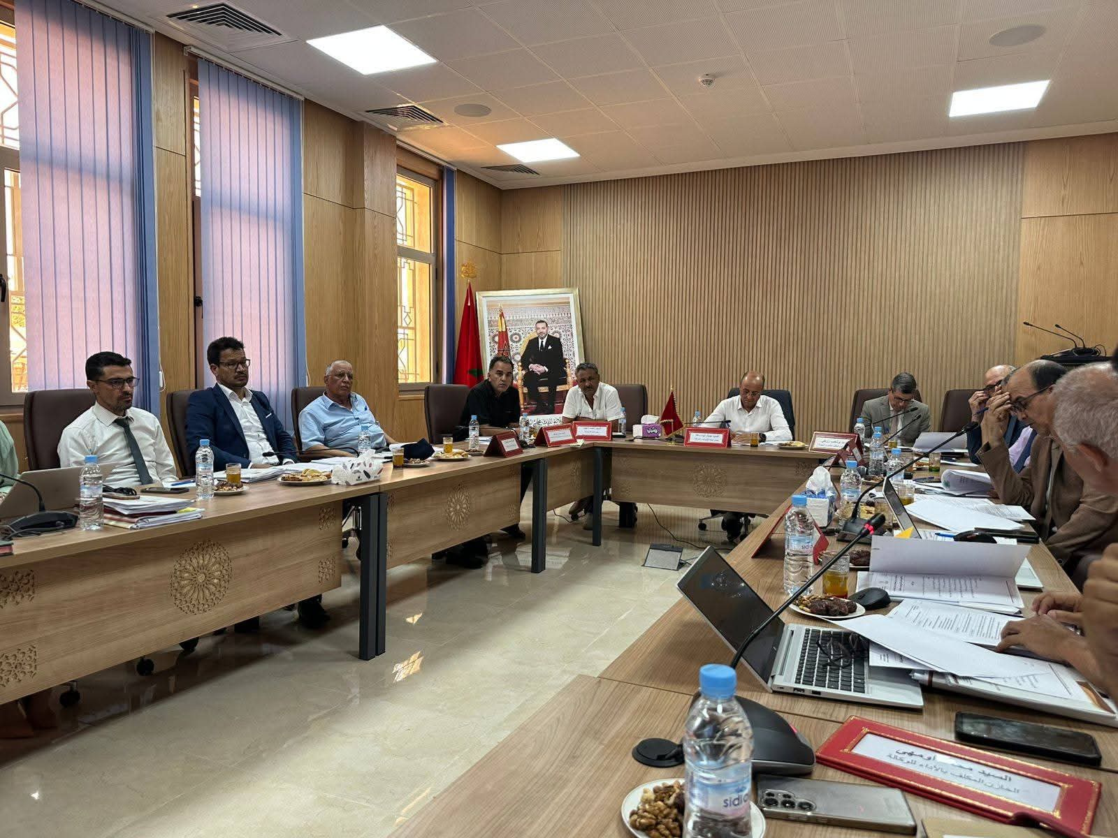 الراشيدية. عقد الدورة العادية للجنة الإشراف والمراقبة الخاصة بالوكالة الجهوية لتنفيذ المشاريع