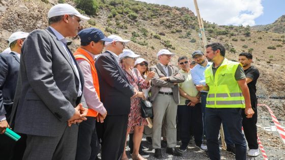 وزير التجهيز والماء يجري زيارة ميدانية إلى إقليم الحوز