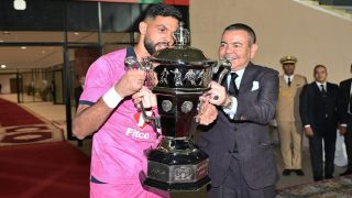 أولمبيك آسفي يتوج بطلا لكأس العرش لأول مرة في التاريخ بعد فوزه على نهضة بركان بركلات الترجيح