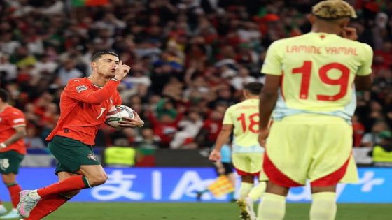 البرتغال تتوج بلقب دوري الأمم الأوروبية للمرة الثانية في تاريخها بعد هزمها لإسبانيا بركلات الترجيح