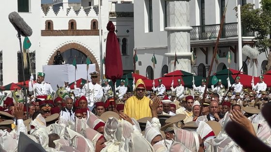 تطوان..جلالة الملك يترأس حفل الولاء بساحة مشور القصر الملكي
