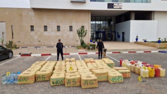 الصويرة.. إحباط محاولة تهريب 3 أطنان و30 كلغ من مخدر الشيرا