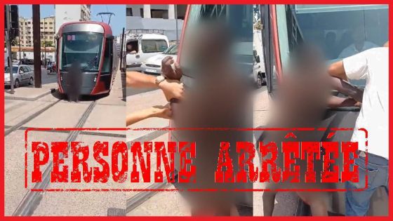 الأمن يتفاعل مع شخص عاري الجسد عرض سلامته وسلامة مستعملي الطريق للخطر.