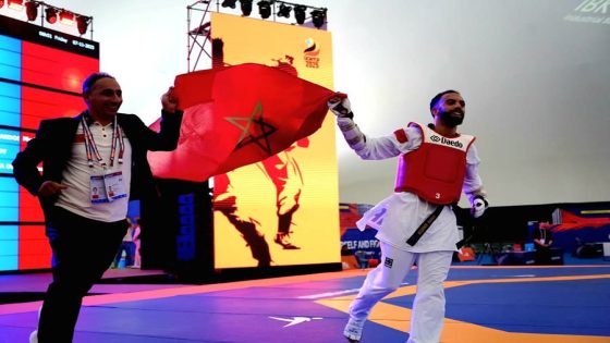 أيوب أدويش يتوج بالذهب في كوريا ويقود تألق المنتخب المغربي للباراتايكوندو.