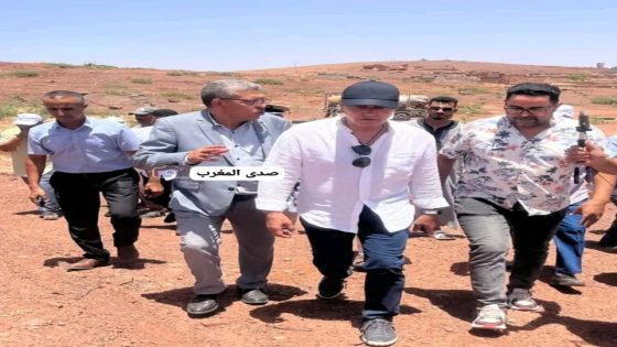 عامل إقليم قلعة السراغنة يتفقد مشروع زراعة الصبار بجماعة الفرائطة
