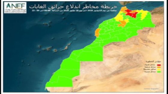 خرائط تنبؤ تحدد بدقة المناطق الحساسة والمعرضة لخطر اندلاع الحرائق الغابوية