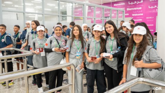 أطفال القدس بالدارالبيضاء للمشاركة في فعاليات المخيم الصيفي