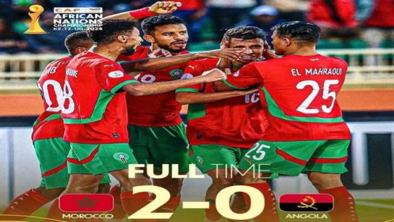 أسود الأطلس تدشن كأس إفريقيا للمحليين بثنائية نظيفة في مرمى الظباء السوداء الأنغولية