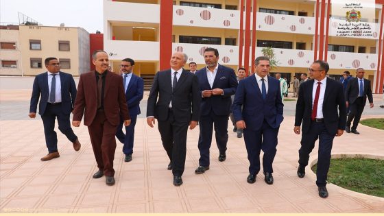 السيد برادة يواصل زيارته لعدد من المؤسسات التعليمية بجهة سوس ماسة