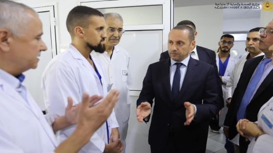 وزير الصحة يقوم بزيارة للمؤسسات صحية على مستوى إقليمي الناظور والدريوش.