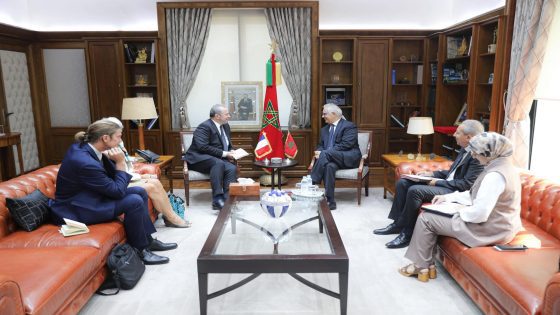 السيد بركة يستقبل المديرة الجديدة للوكالة الفرنسية للتنمية بالمغرب