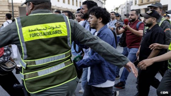 تدخل القوات العمومية لمنع تجمهرات دعت إليها جهات مجهولة تم وفق مقاربة متوازنة