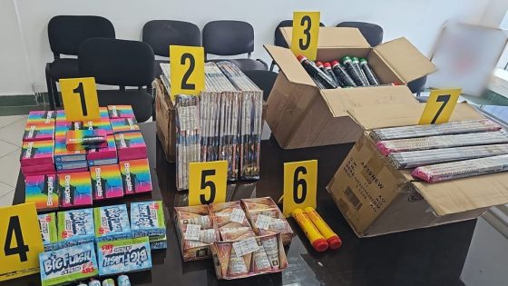 الناظور..بحث قضائي لتوقيف المتورطين في تهريب وترويج 1066 وحدة من المفرقعات والشهب النارية.