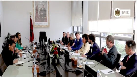 السيد مزور يستقبل وفداً رفيع المستوى من لجنة الشؤون الاقتصادية بمجلس الشيوخ الفرنسي