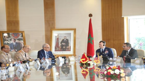 بتعليمات ملكية سامية السيد لوديي يستقبل قائد القيادة الأمريكية لإفريقيا «أفريكوم