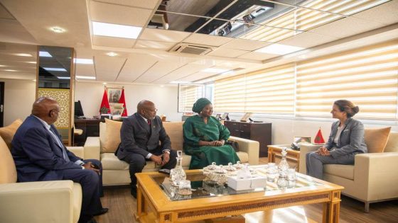 السيدة بنعلي تجري مباحثات مع وزيرة البترول والمناجم التشادية