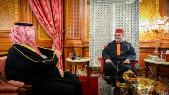 الملك يستقبل مبعوثا من خادم الحرمين الشريفين حاملا رسالة شفوية لجلالته