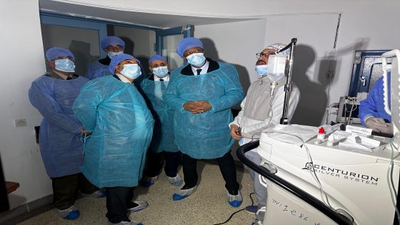 تاونات..إعطاء انطلاقة القافلة الطبية لإجراء عمليات جراحية لاستئصال المياه البيضاء ” اجلالة “