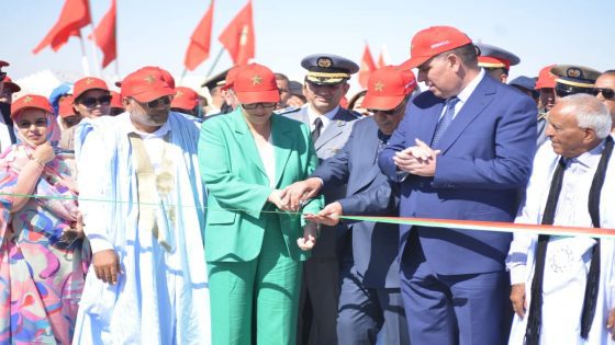 آسا الزاك..فاطمة الزهراء المنصوري تشرف علي تدشين مشاريع مهيكلة بالجماعة القروية المحبس