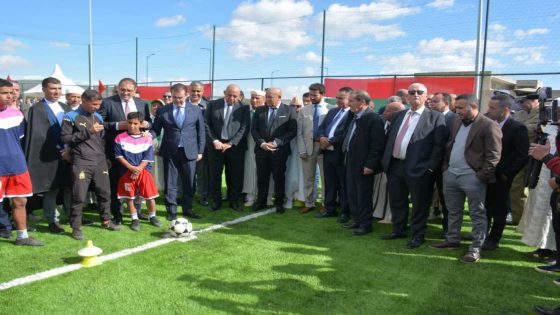 ازيلال..تدشين وإعطاء انطلاقة مجموعة من المشاريع التنموية