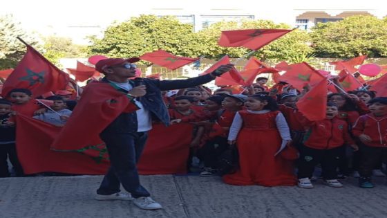 مدرسة الوفاق الابتدائية التابعة -للمديرية الإقليمية مكناس- تخلد الذكرى الخمسين للمسيرة الخضراء المظفرة