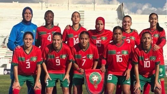 المنتخب المغربي النسوي لأقل من 20 سنة يتوج بطلا لكأس شمال إفريقيا