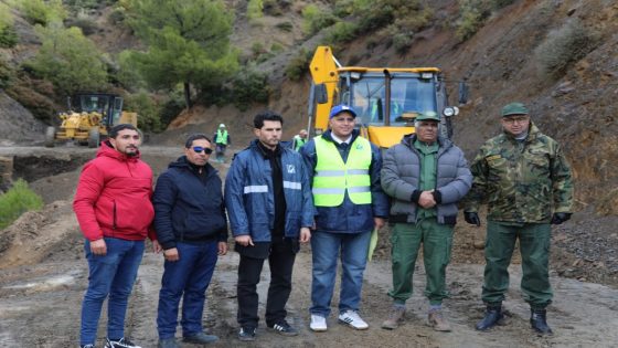 سوء الاحوال الجوية..تدخلات اللجنة الإقليمية لليقظة بإقليم تاونات