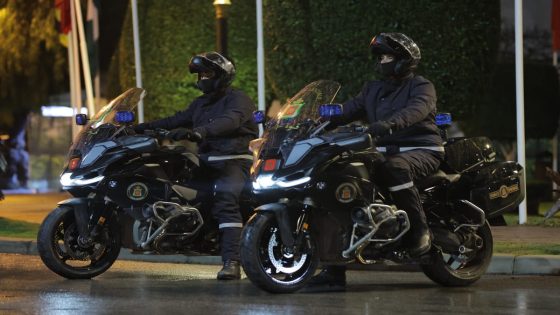 الأمن ينشر كوكبات من دراجيي القوات الخاصة للمشاركة في تأمين كان المغرب 2025.