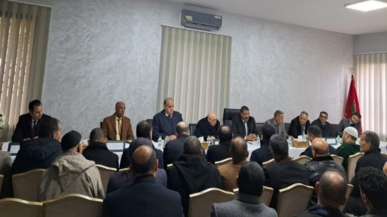 تنظيم لقاء تواصلي مع منتخبي جماعات عين لكدح ، امساسة، أوطابوعبان وأولاد عياد ، دائرة تيسة إقليم تاونات