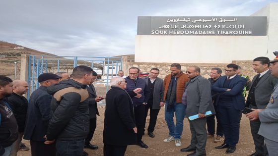 عامل إقليم الحسيمة في زيارة تفقدية لعدد من الجماعات الترابية بالإقليم.