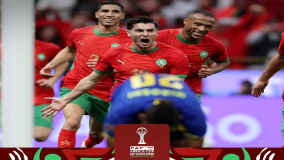 المنتخب المغربي يفوز بصعوبة على تانزانيا و يواجه في ربع نهائي كأس إفريقيا منتخب الكاميرون