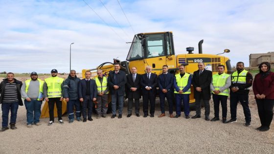 اليوسفية..وزير التجهيز يقوم بزيارة لتتبع بعض المشاريع المسطرة ضمن برنامج عمل الوزارة