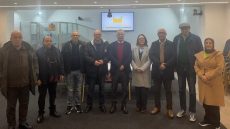 لقاء الهيئات المهنية والنقابية للصحافة والنشر مع الأمين العام لحزب فيدرالية اليسار الديمقراطي