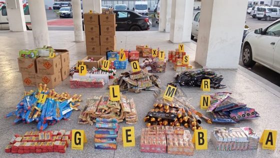 الدارالبيضاء..حجز ما مجموعه 37 ألف وحدة من المفرقعات والشهب النارية المهربة