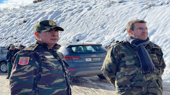 عامل إقليم أزيلال يتفقد ميدانيًا عمليات إزاحة الثلوج بجماعة آيت امحمد