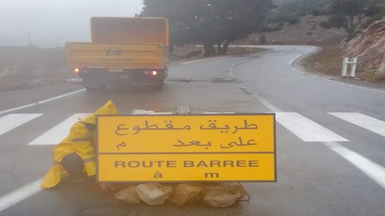 تازة-تعبئة قصوى يقودها عامل إقليم تازة، لتأمين المحاور الطرقية جراء التساقطات المطرية.