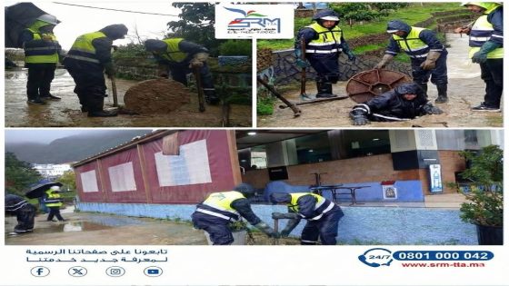 تعبئة شاملة بعد العاصفة.. الشركة الجهوية المتعددة الخدمات تسابق الزمن لإعادة الحياة إلى طبيعتها بجهة الشمال