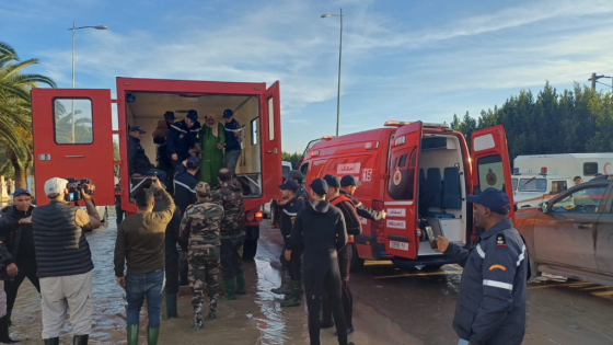 سيدي قاسم .. تواصل عمليات إجلاء المواطنين تحسبا لارتفاع منسوب مياه واد سبو